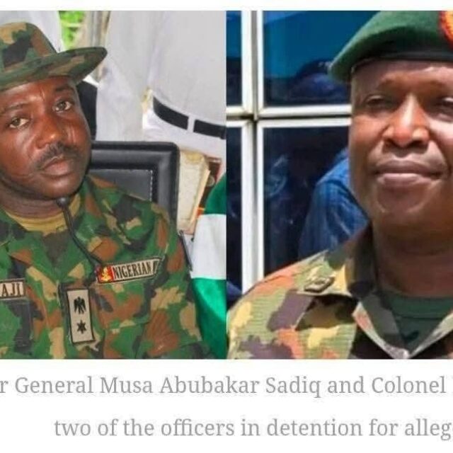 COUP in NIGERIA – 𝐑𝐄𝐕𝐄𝐀𝐋𝐄𝐃 ??? :Alleged 𝐅𝐮𝐥𝐥 𝐋𝐢𝐬𝐭 𝐚𝐧𝐝 𝐈𝐝𝐞𝐧𝐭𝐢𝐭𝐢𝐞𝐬 𝐨𝐟 𝐒𝐞𝐧𝐢𝐨𝐫 𝐀𝐫𝐦𝐲 𝐎𝐟𝐟𝐢𝐜𝐞𝐫𝐬 𝐃𝐞𝐭𝐚𝐢𝐧𝐞𝐝 𝐎𝐯𝐞𝐫 𝐀𝐥𝐥𝐞𝐠𝐞𝐝 𝐂𝐨𝐮𝐩 𝐏𝐥𝐨𝐭 𝐭𝐨 𝐓𝐨𝐩𝐩𝐥𝐞 𝐏𝐫𝐞𝐬𝐢𝐝𝐞𝐧𝐭 𝐓𝐢𝐧𝐮𝐛𝐮

https://viral.i.ng/gh2sr